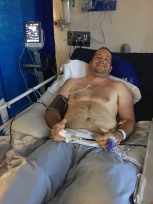 Philip in recovery in hospital following his accident