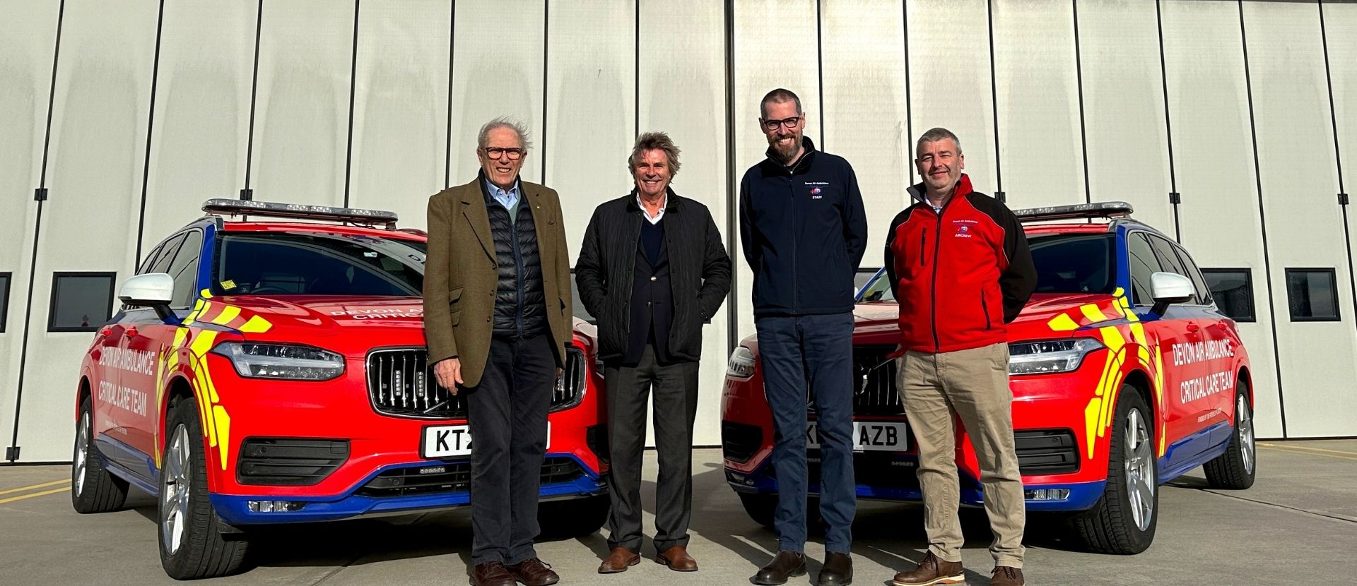 Help Appeal enables two new Critical Care Cars - Devon Air Ambulance Trust