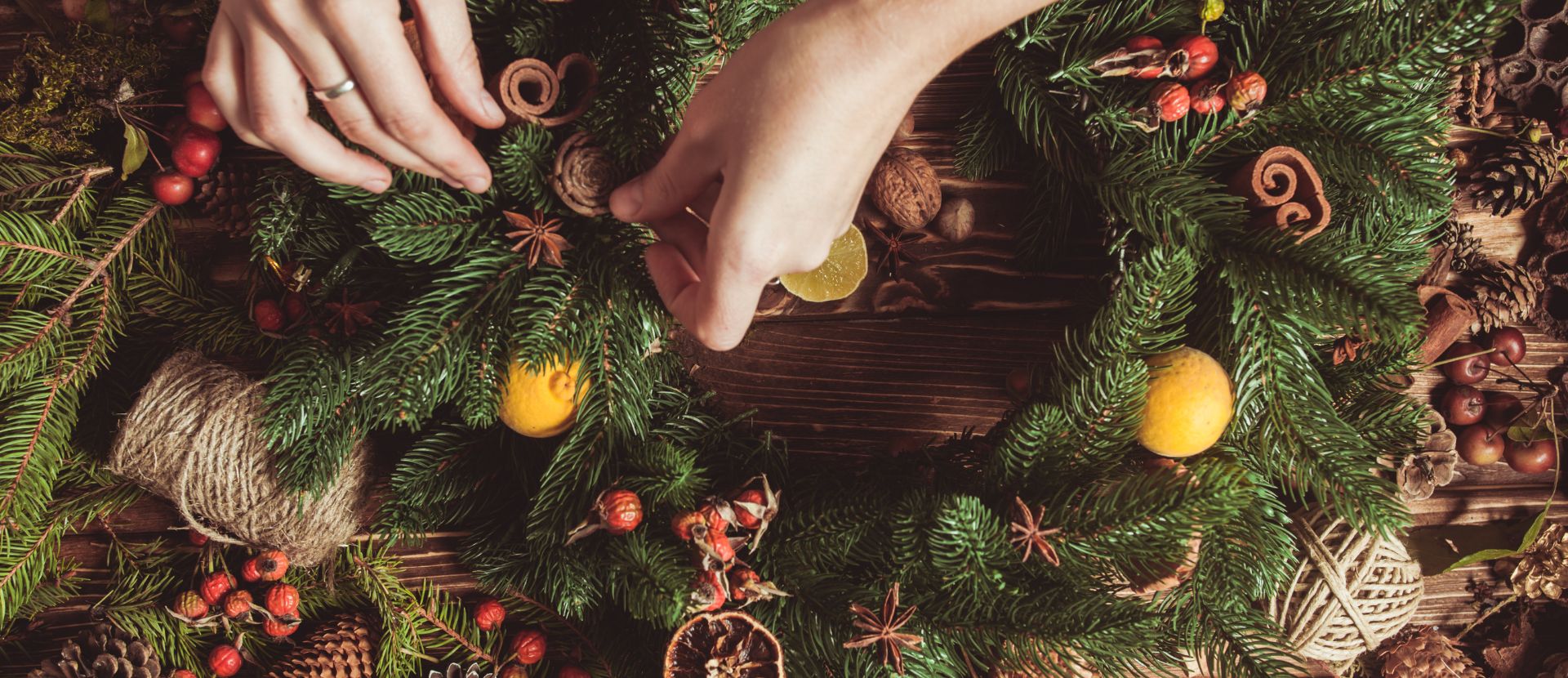 Christmas wreath making - Devon Air Ambulance Trust