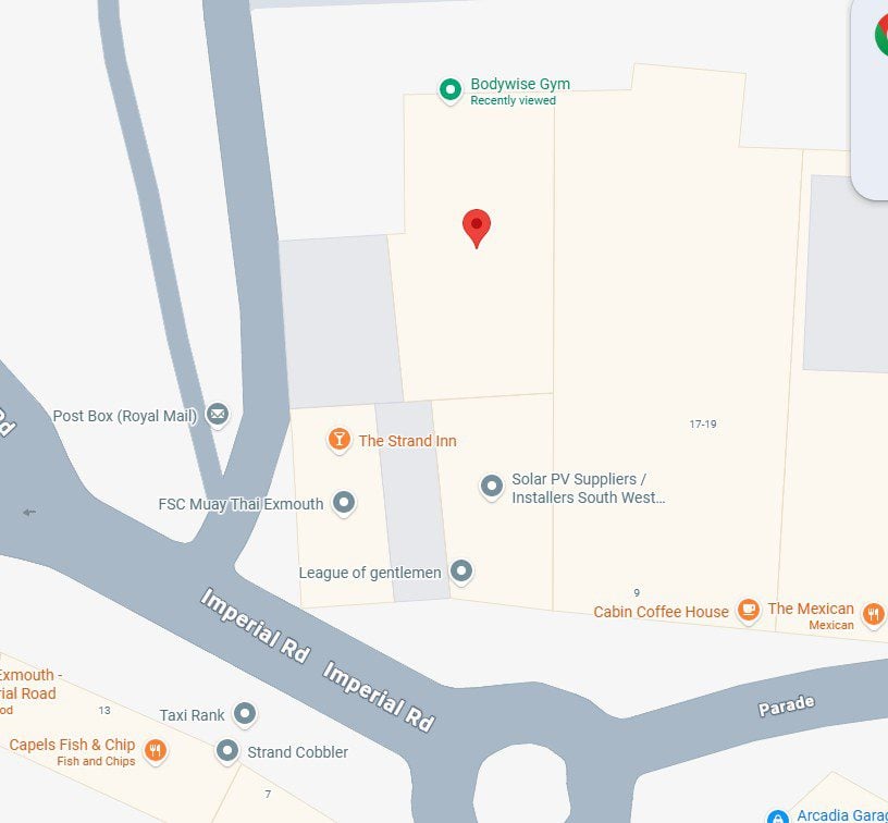 The New Exmouth shop location