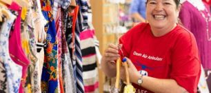 A happy member of our retail team