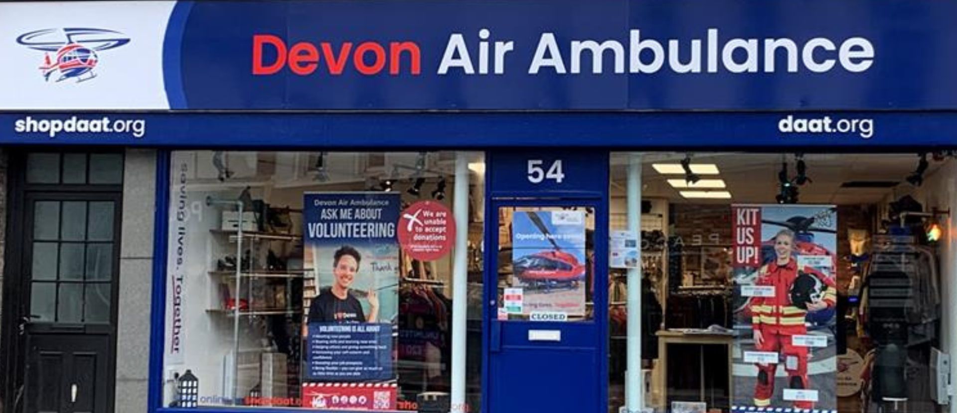 New Paignton shop to open ahead of Christmas - Devon Air Ambulance Trust