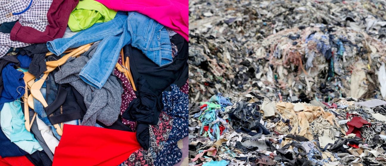 Quality donations vs textiles that go to waste