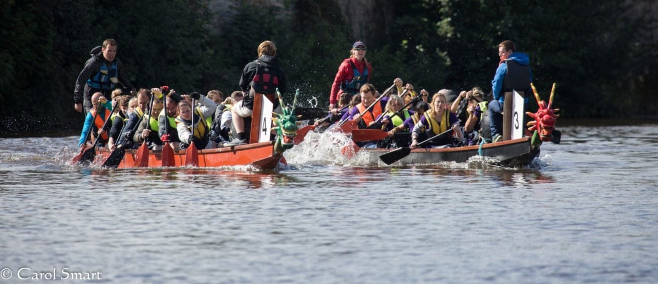 Dragon Boat Festival contenders photographed by Carol Smart