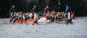 Dragon Boat Festival contenders photographed by Carol Smart