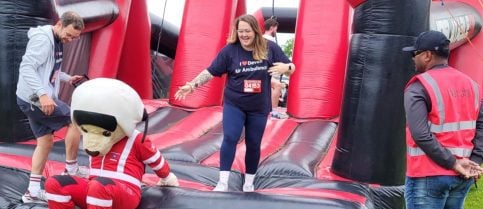 The Inflatable 5k challenge