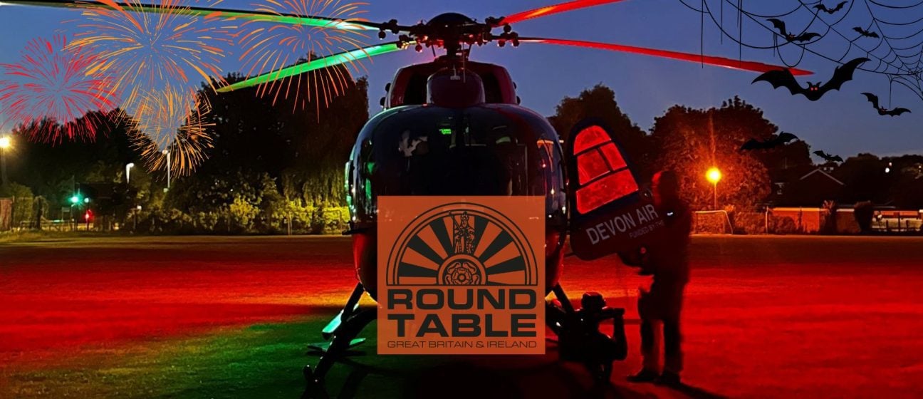 Exeter Round Table 2025 Fireworks event