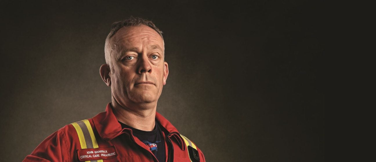 John Shaddick Critical Care paramedic