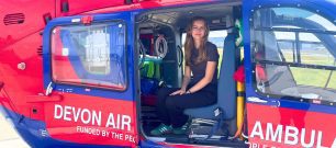 Work experience student Ellie