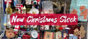 New Christmas stock in our high street shops