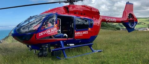 The GDAAS aircraft at a coastal location