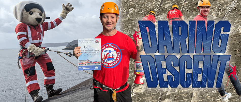 Devon Air Ambulance's Daring Descent