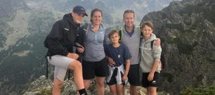 Olly and his family