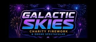 Galactic skies fireworks and drone show 2026